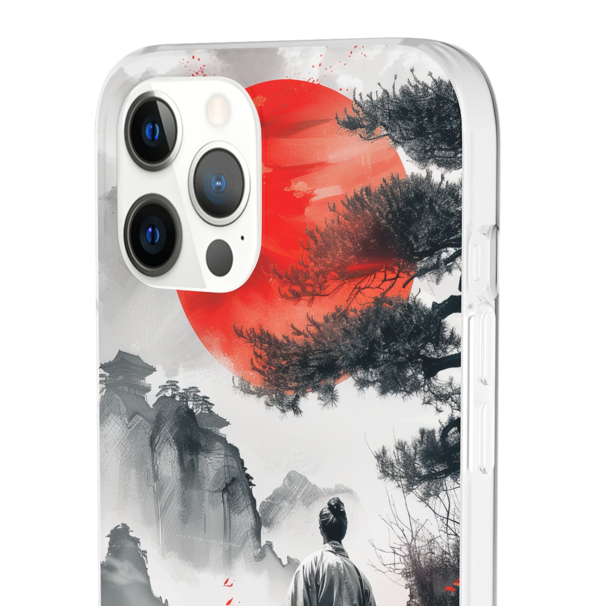 Serene Samurai Sunrise | Flexible Phone Case for iPhone