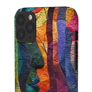 Interwoven Vibrance | Slim Phone Case for iPhone