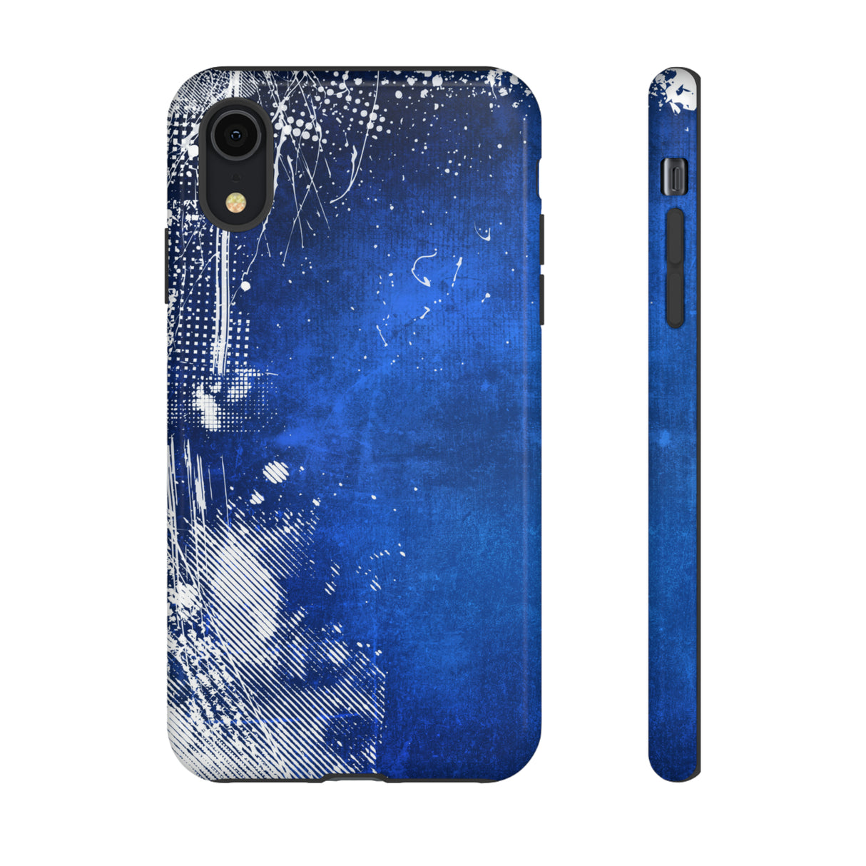 Grunge Blue - Protective Phone Case