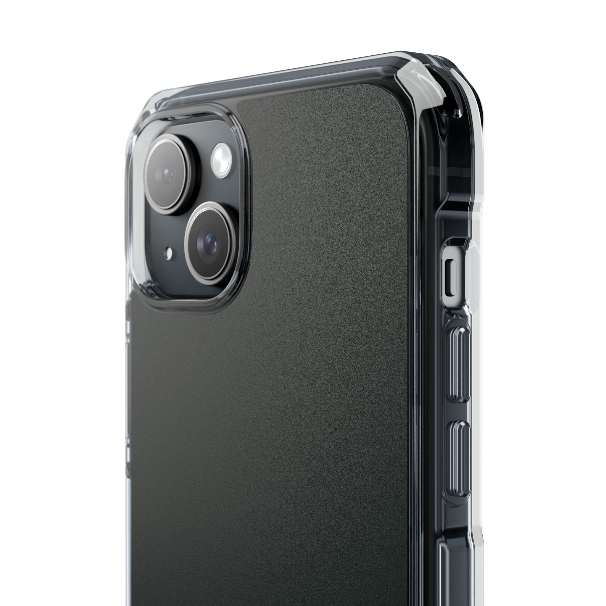 Dark Jungle Green - Clear Impact Case for iPhone