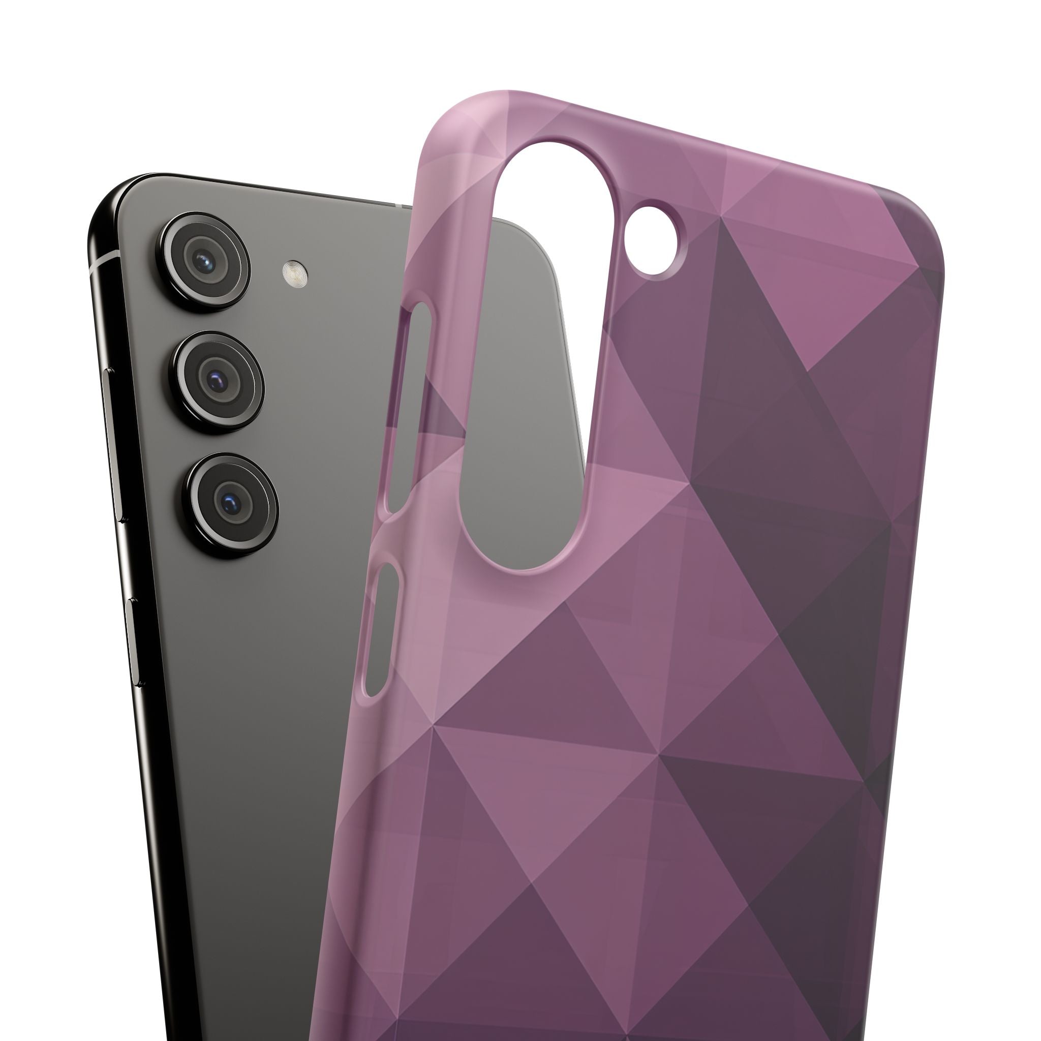 Gradient Purple Mosaic Samsung S23 - Slim Phone Case