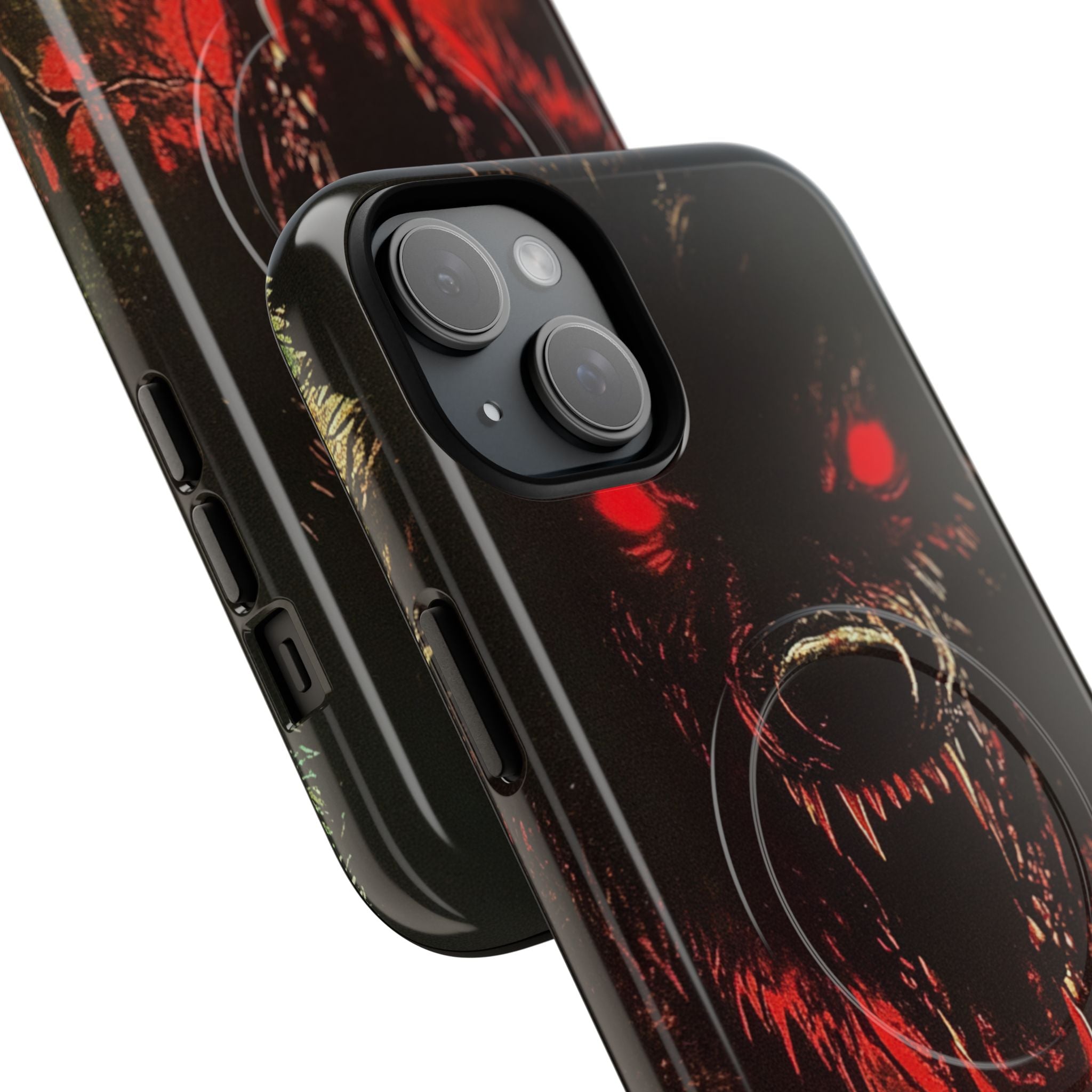 Bloodmoon Wolf's Lament iPhone 15 | Tough+ Phone Case