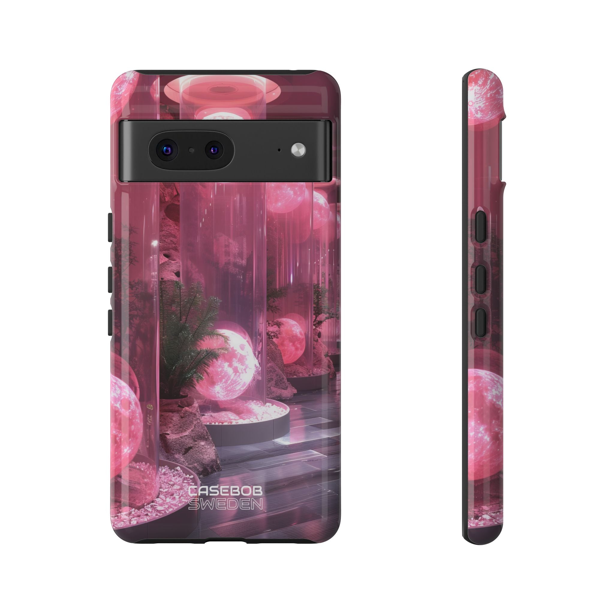 Futuristic Moon Garden Google Pixel 7 - Tough