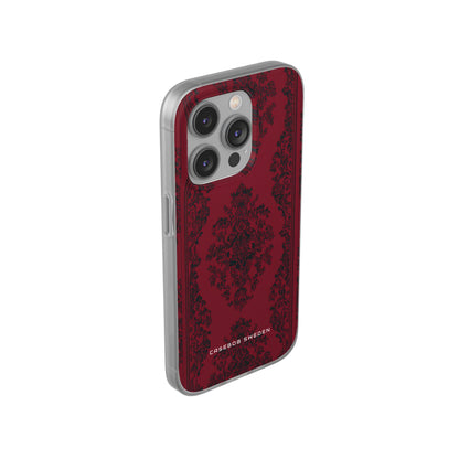 Gothic Crimson Elegance iPhone 14 - Flexi Phone Case