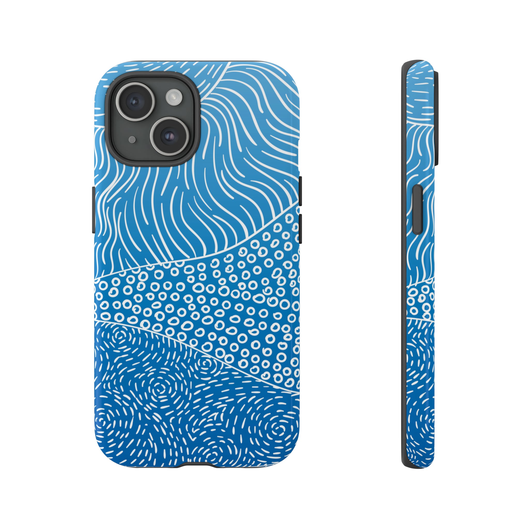 Abstract Landscape Hills - Protective Phone Case