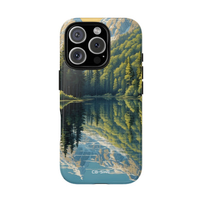 Mountain Peaks Reflect - iPhone Case