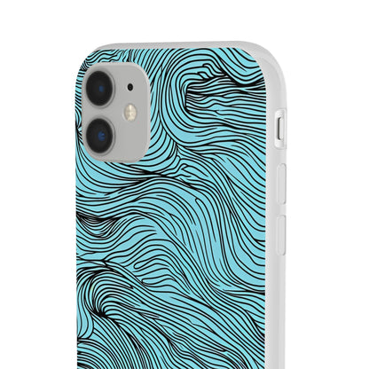 Wavy Serenity | Flexible Phone Case for iPhone