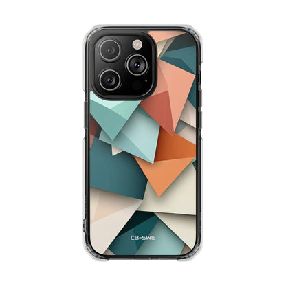 Geometric Color Harmony iPhone Case - Impact