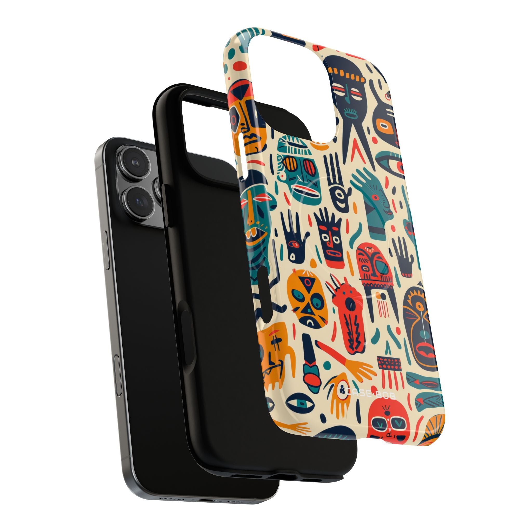 Vivid Faces iPhone 16 Pro Max Case - Tough+
