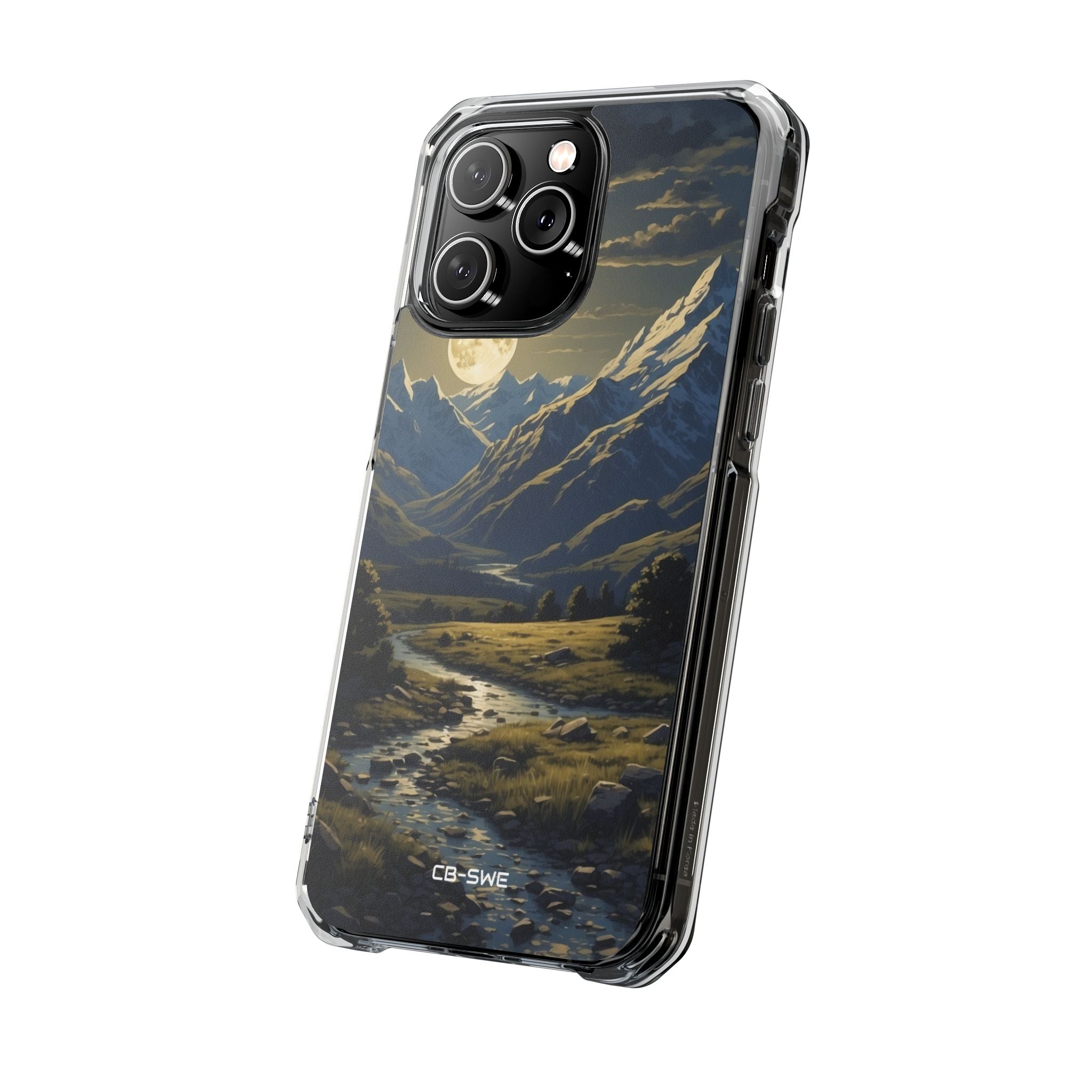 Moonlight Guides River iPhone Case - Impact
