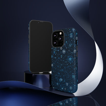 Link Spectrum: Connectivity Gradient - Protective Phone Case