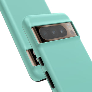 Middle Blue Green | Phone Case for Google Pixel (Protective Case)