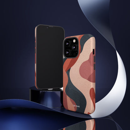 Flowing Earth Tones - iPhone Case