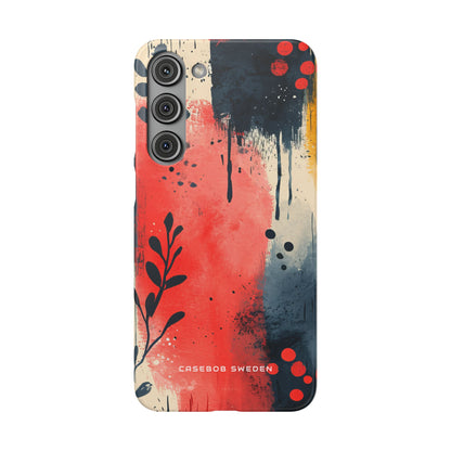 Vibrant Floral Energy Samsung S23 - Slim Phone Case