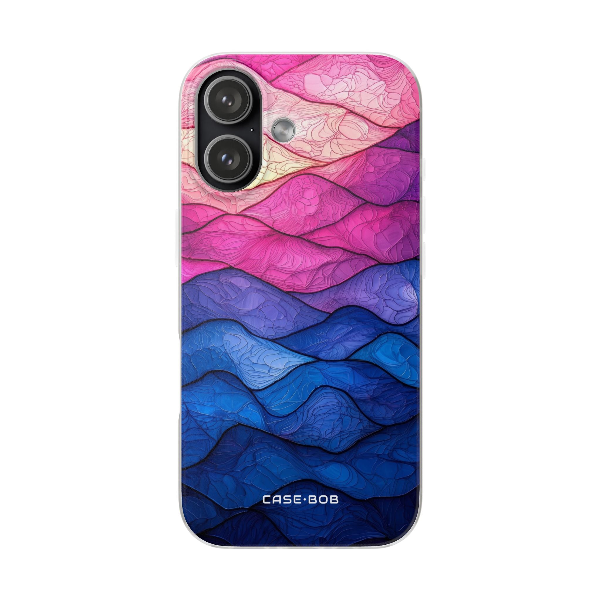 Wavy Vein Gradient iPhone 17 Case - Soft