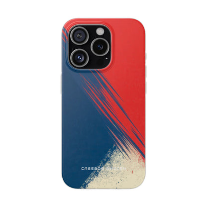 Vintage Brushstroke Harmony iPhone 15 - Flexi Phone Case