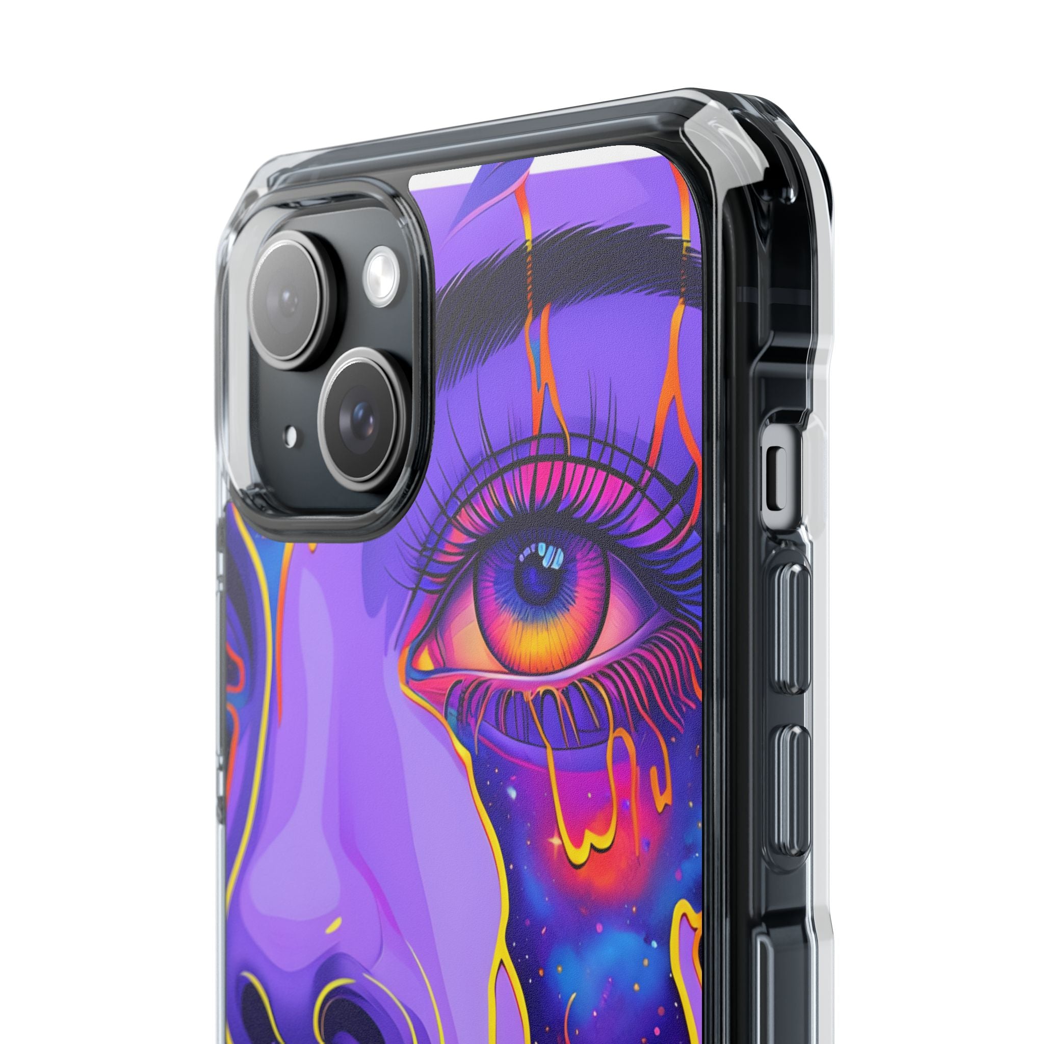 Cosmic Dreamscape Eye iPhone Case - Impact
