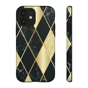 Glitter Rhombus - Protective Phone Case