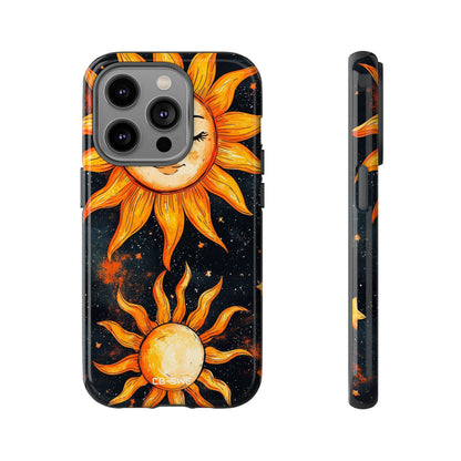 Celestial Suns Dance - iPhone Case