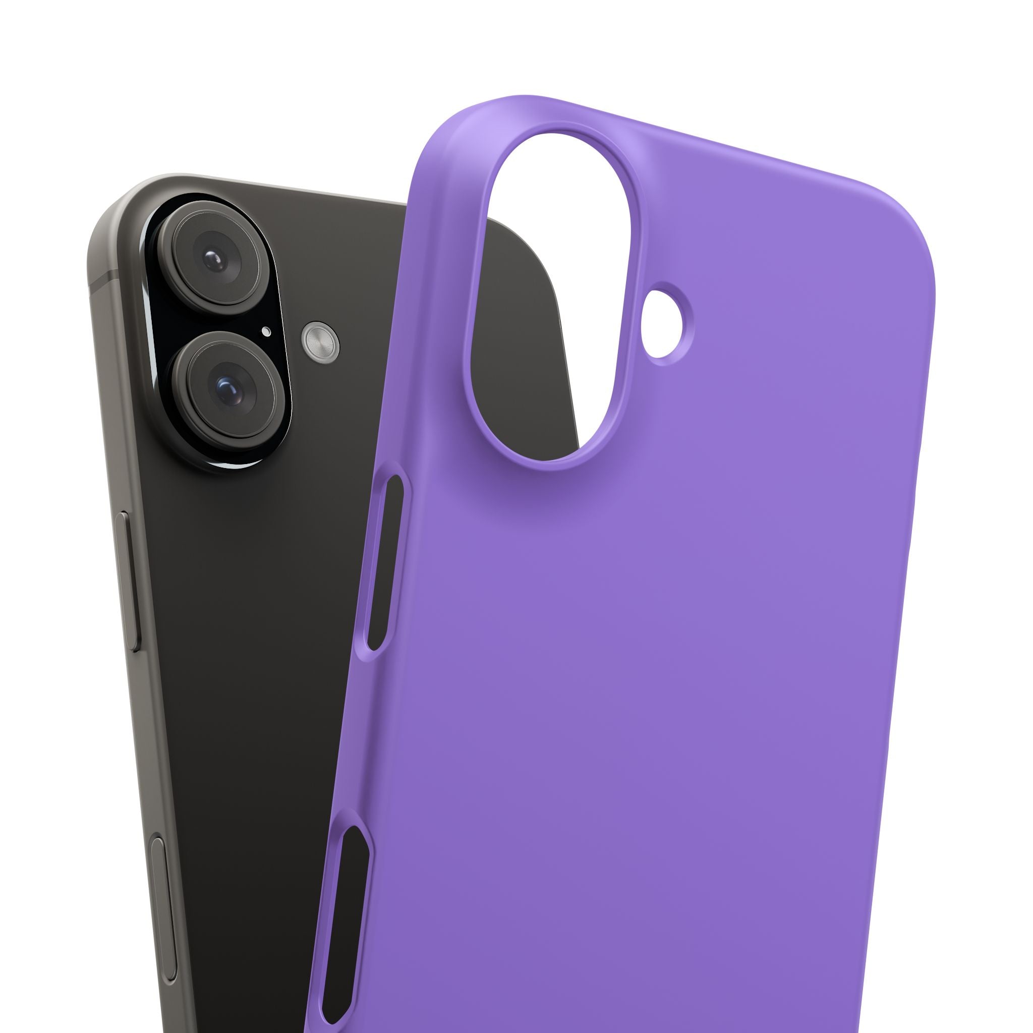 Medium Purple iPhone 16 - Slim Phone Case