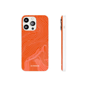 Pantone Tangerine  | Phone Case for iPhone (Flexible Case)