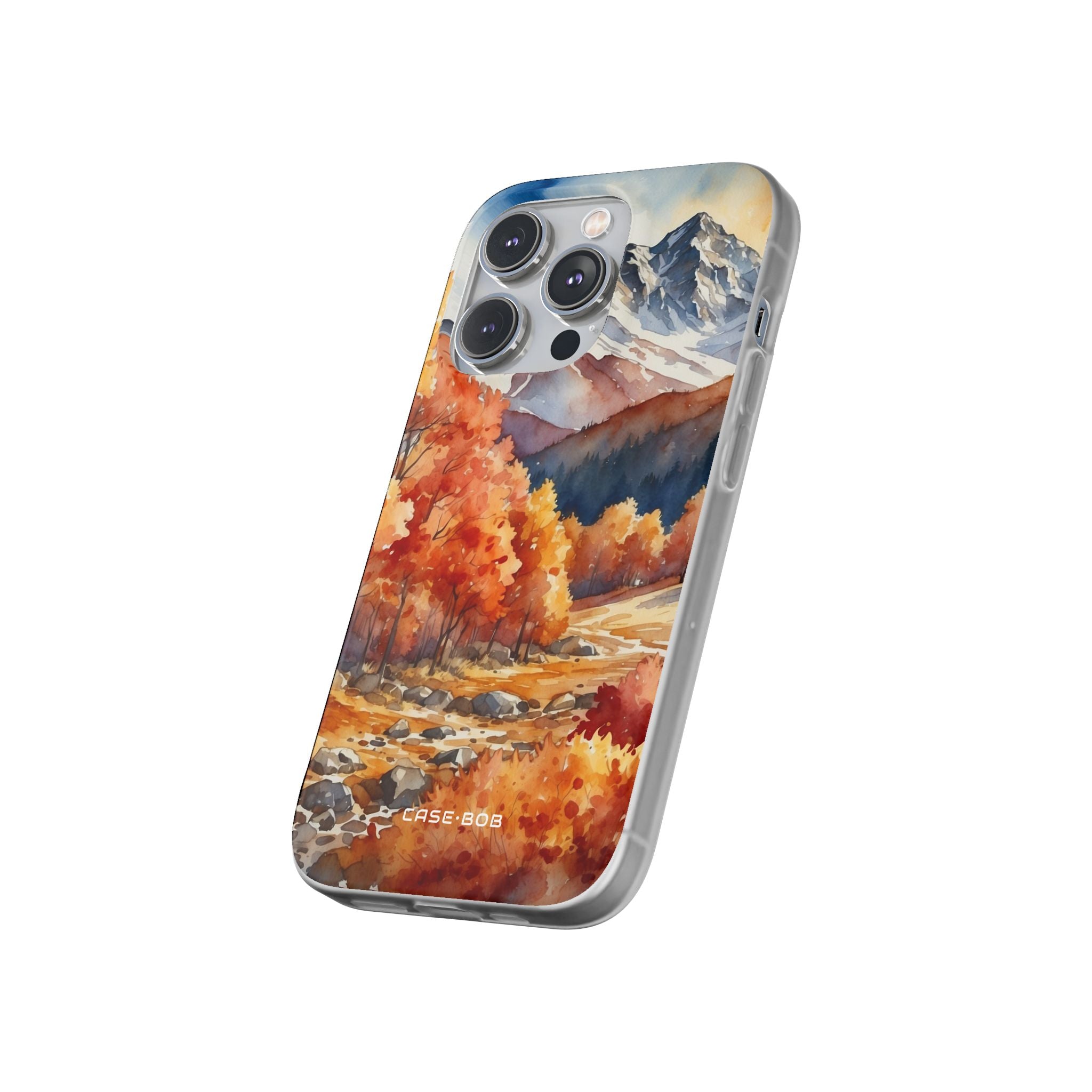 Snowcapped Radiance iPhone 14 Pro Case - Soft