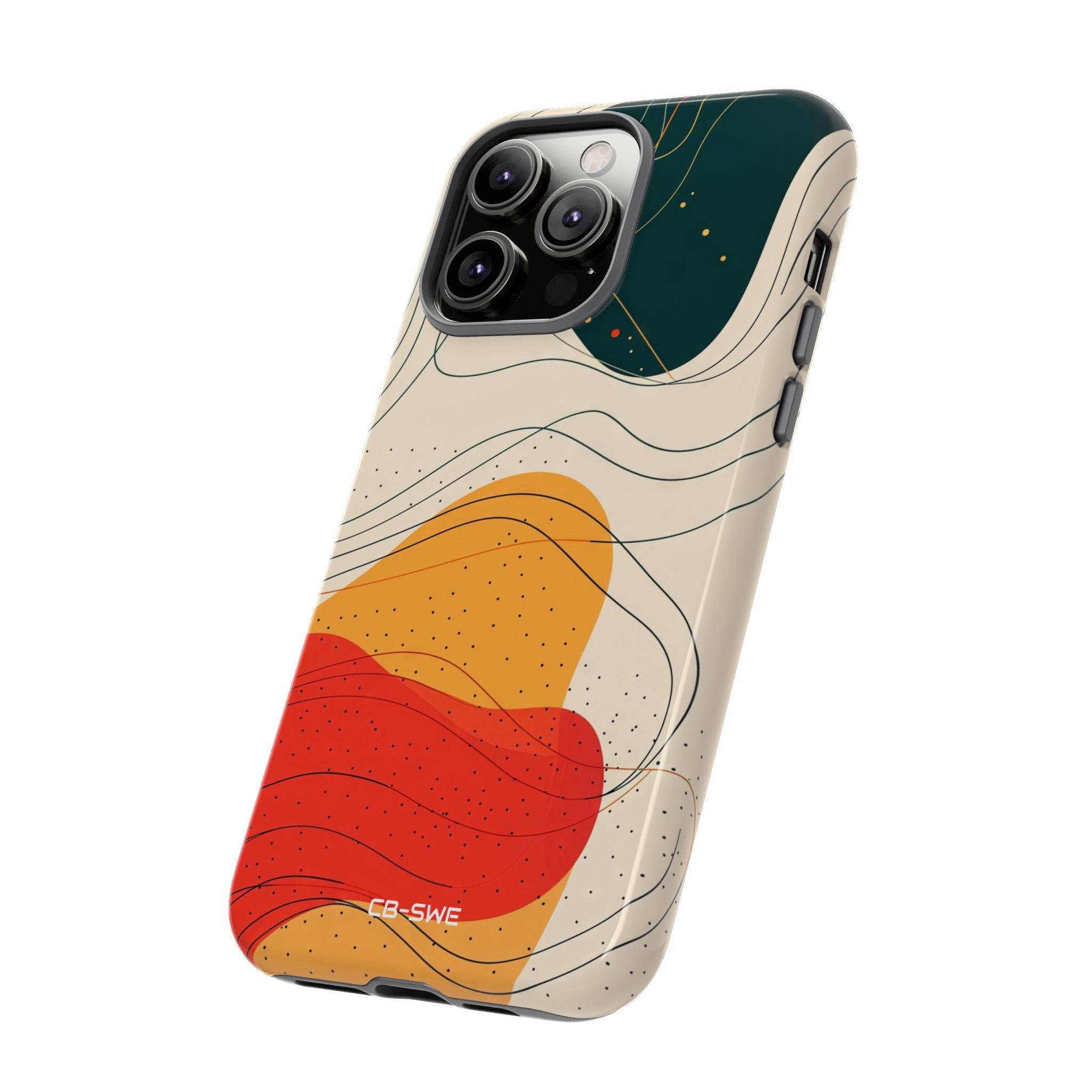 Fluid Movement Dance - iPhone Case