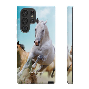 Blue Sky Horses - Protective Phone Case