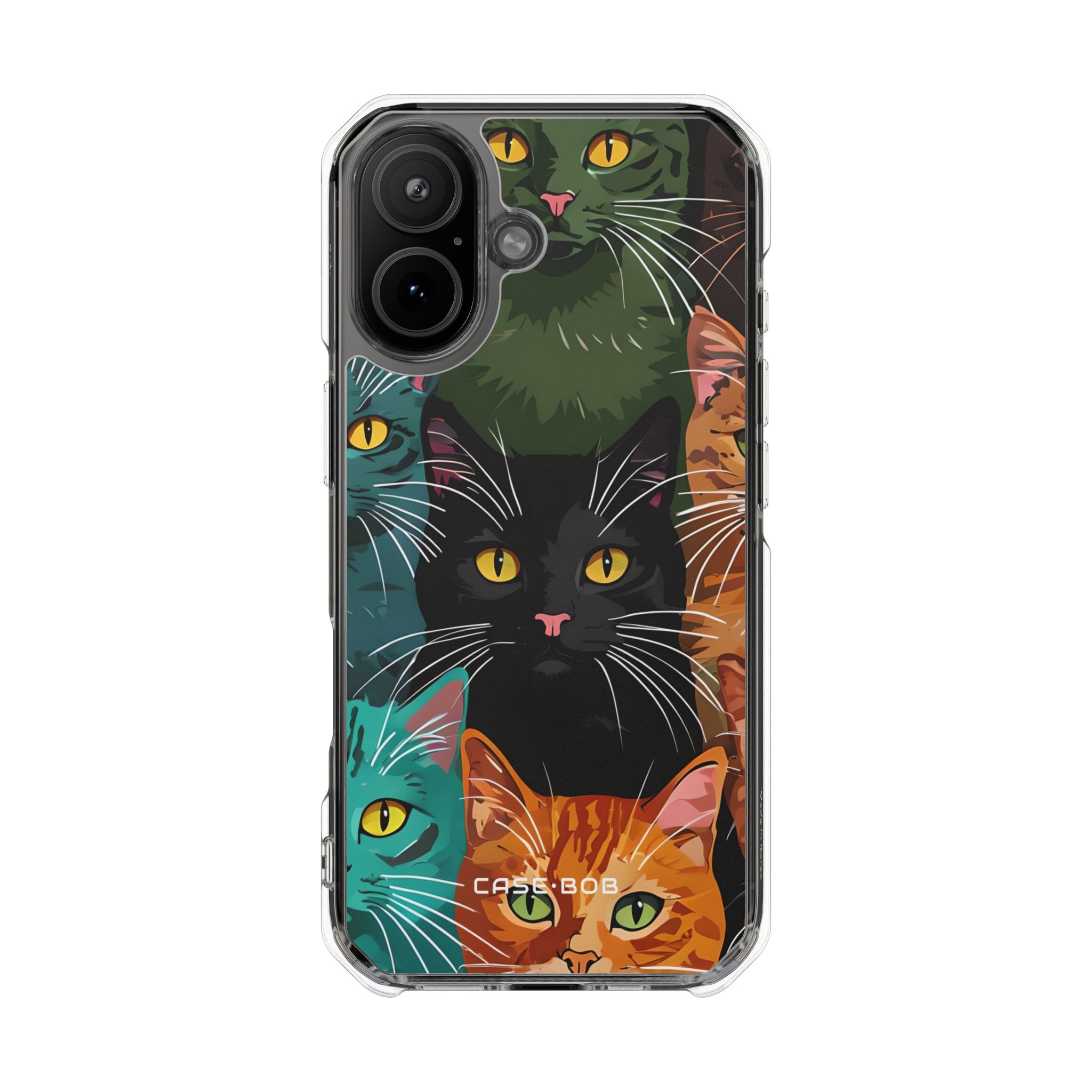 Whiskered Cats iPhone 17 - Impact suojakotelo
