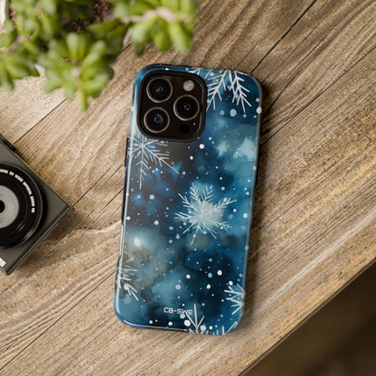 Snowflakes Dance Gracefully - iPhone Case