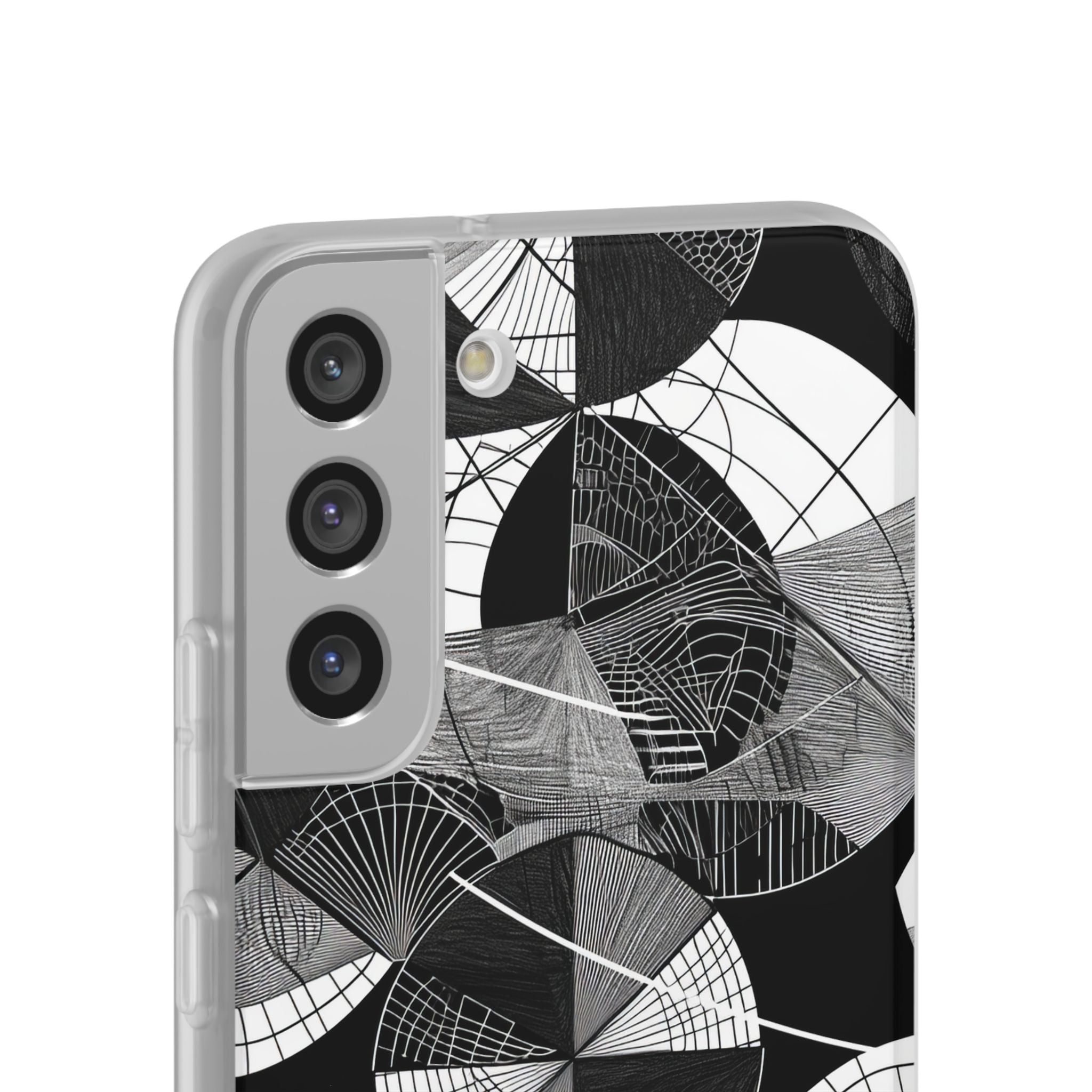 Geometric Elegance | Flexible Phone Case for Samsung Galaxy