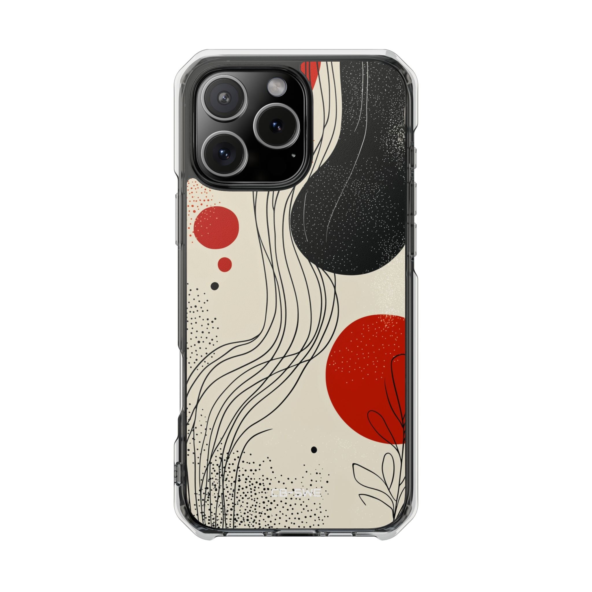 Waves Embrace Flora iPhone Case - Impact