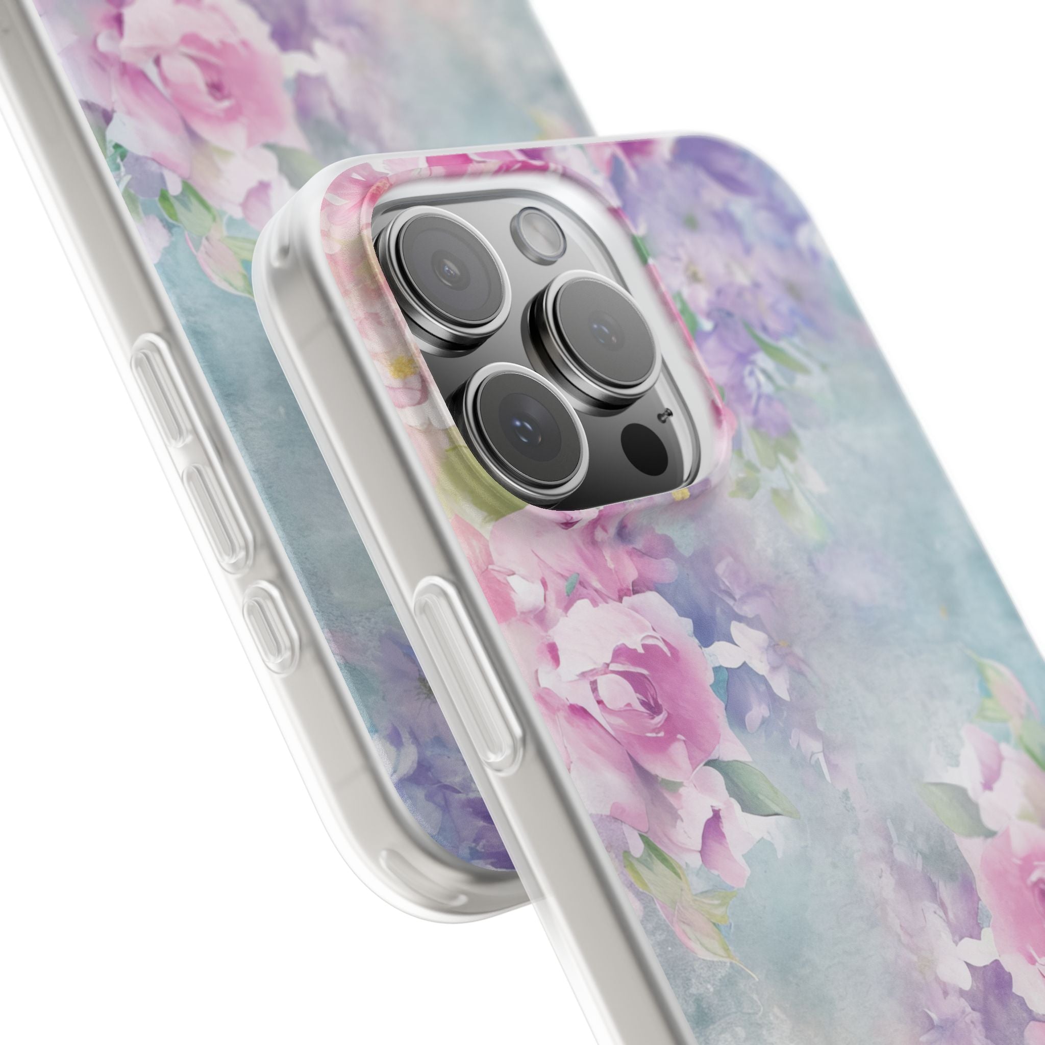 Dreamy Floral Watercolor - Flexi iPhone 16 Phone Case