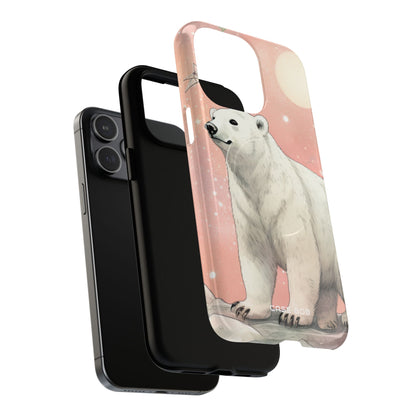 Polar Bear Dream iPhone 15 Pro Max Case - Tough+