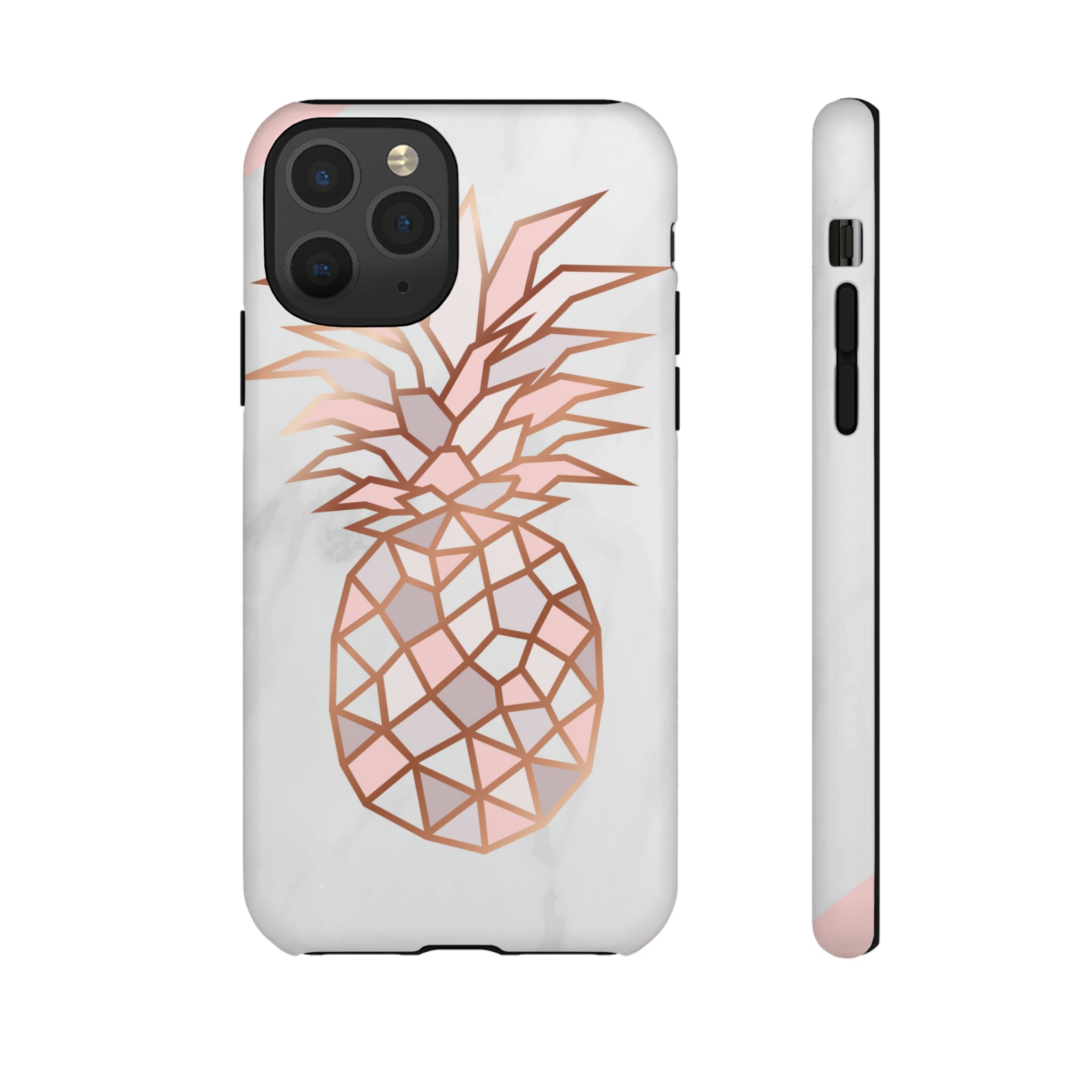 Pineapple Rose Gold - Protective Phone Case