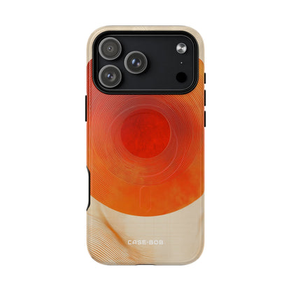 Sunburst Swirl iPhone 17 Pro Max Case - Tough+