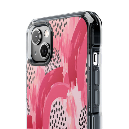 Vibrant Brushwork Dance iPhone Case - Impact