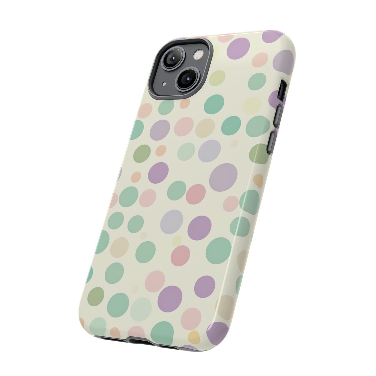 Polka Dot Pastel Harmony - Schutzhülle fürs Handy