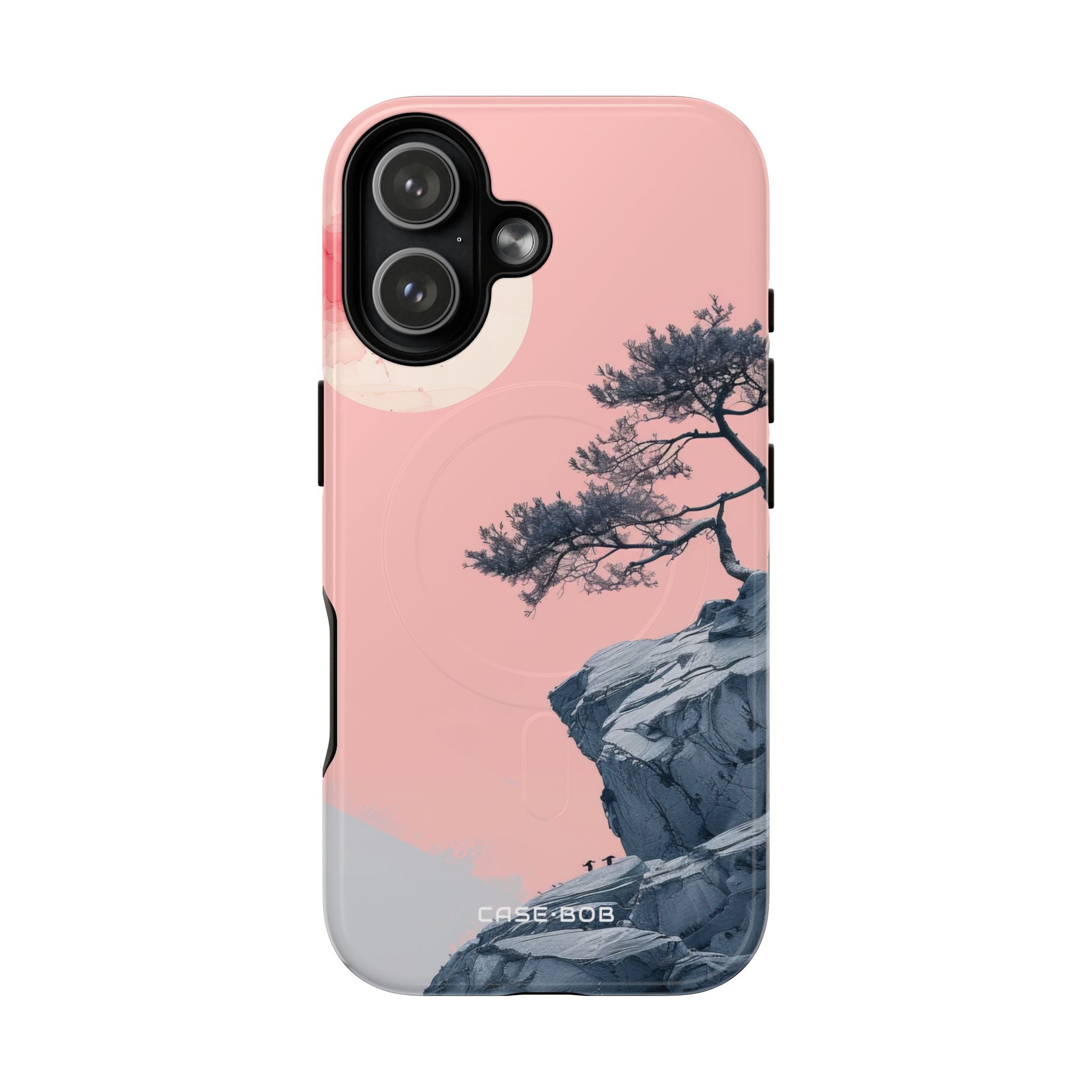 Crimson Moon Tree iPhone 17 Case - Tough+