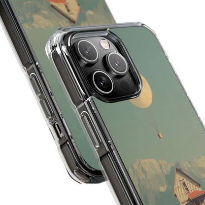 Moon Hovers Low iPhone Case - Impact