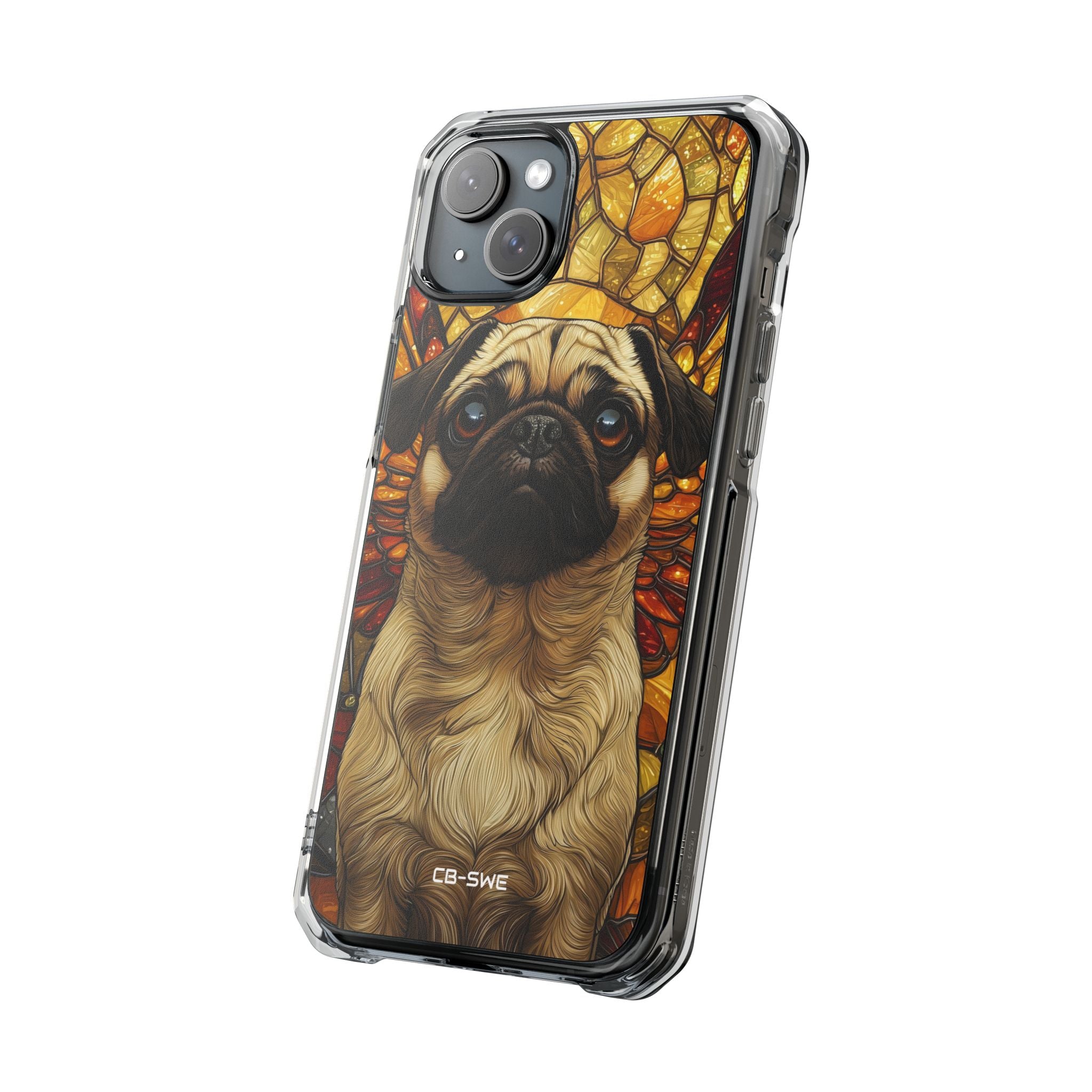 Pug Soars Brightly iPhone Case - Impact