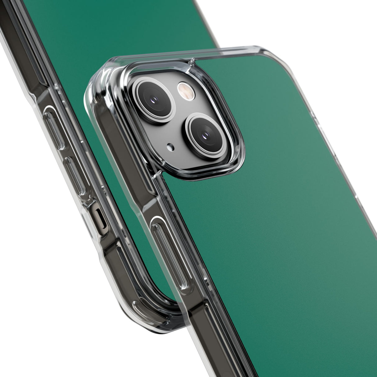 Generisches Viridian | Handyhülle für iPhone (Clear Impact Case – magnetisch) 