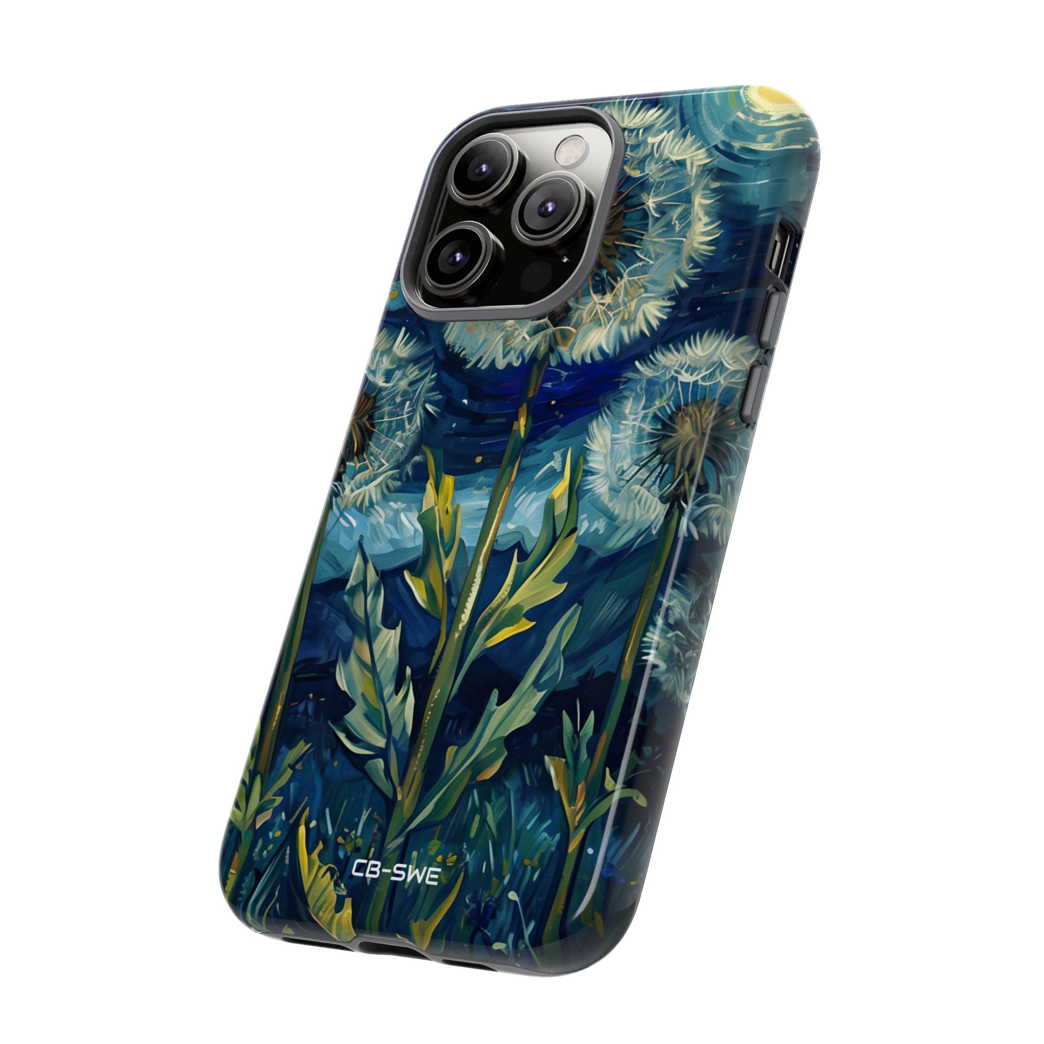 Dandelions Under Starlight - iPhone Case