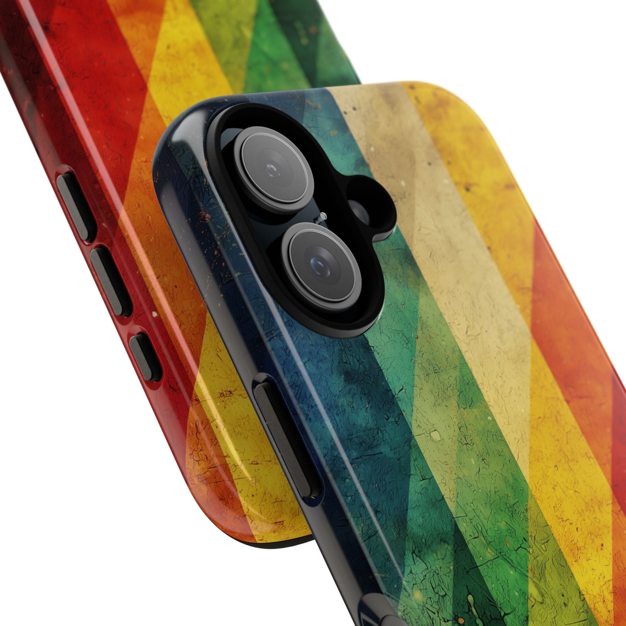 Diagonal Spectrum iPhone 16 Case - Tough