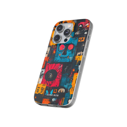 Blue Stitch Smile iPhone 14 Pro Case - Soft