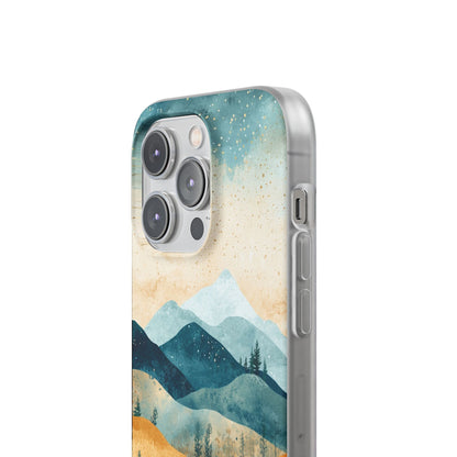 Moonlit Mountains iPhone 14 Pro Case - Soft