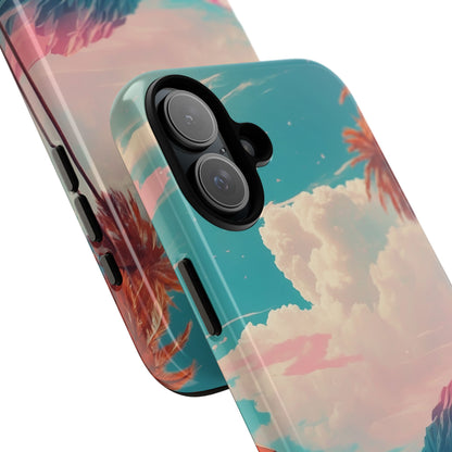 Vibrant Umbrellas Stand - iPhone Case