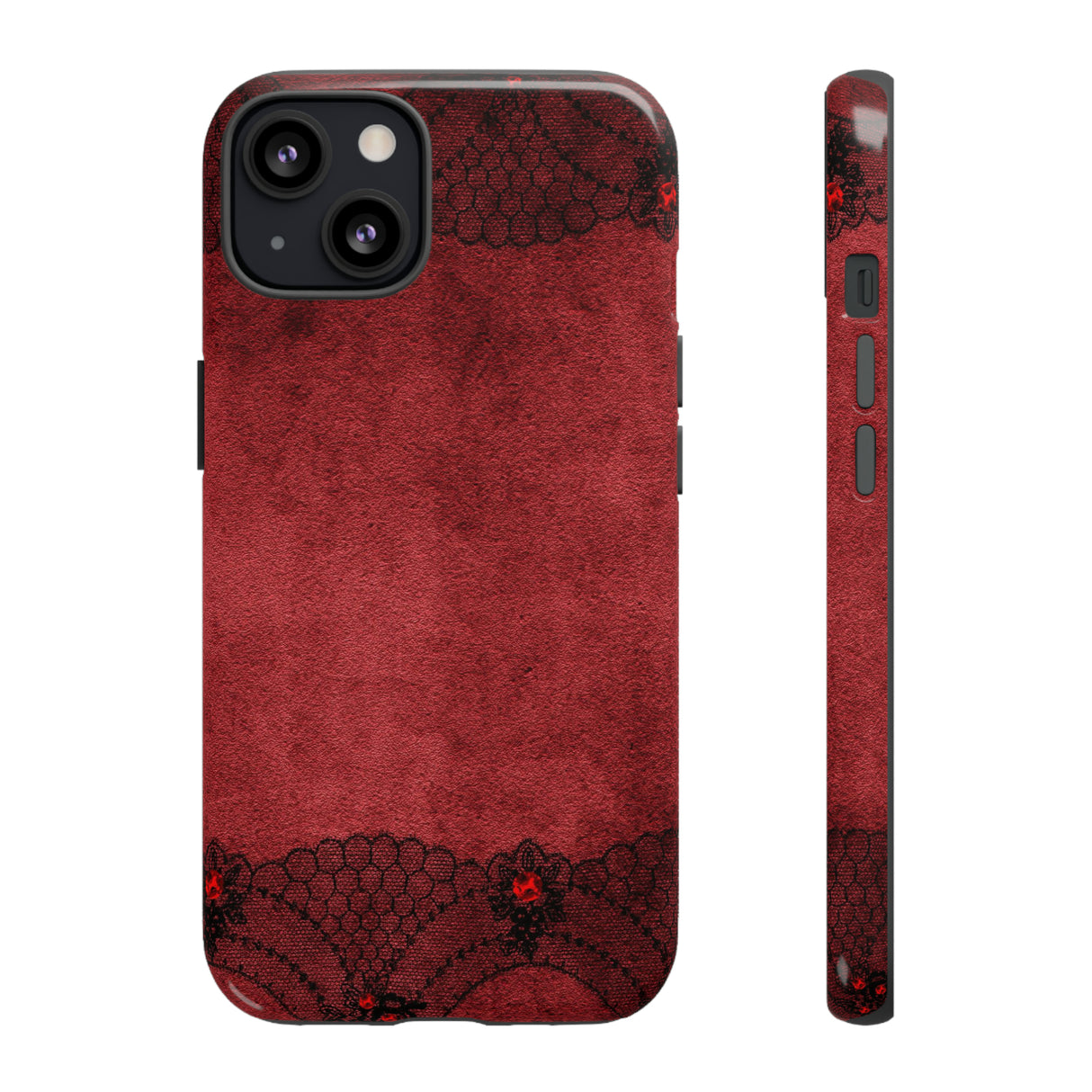 Flutterse Gothic Flower - Protective Phone Case