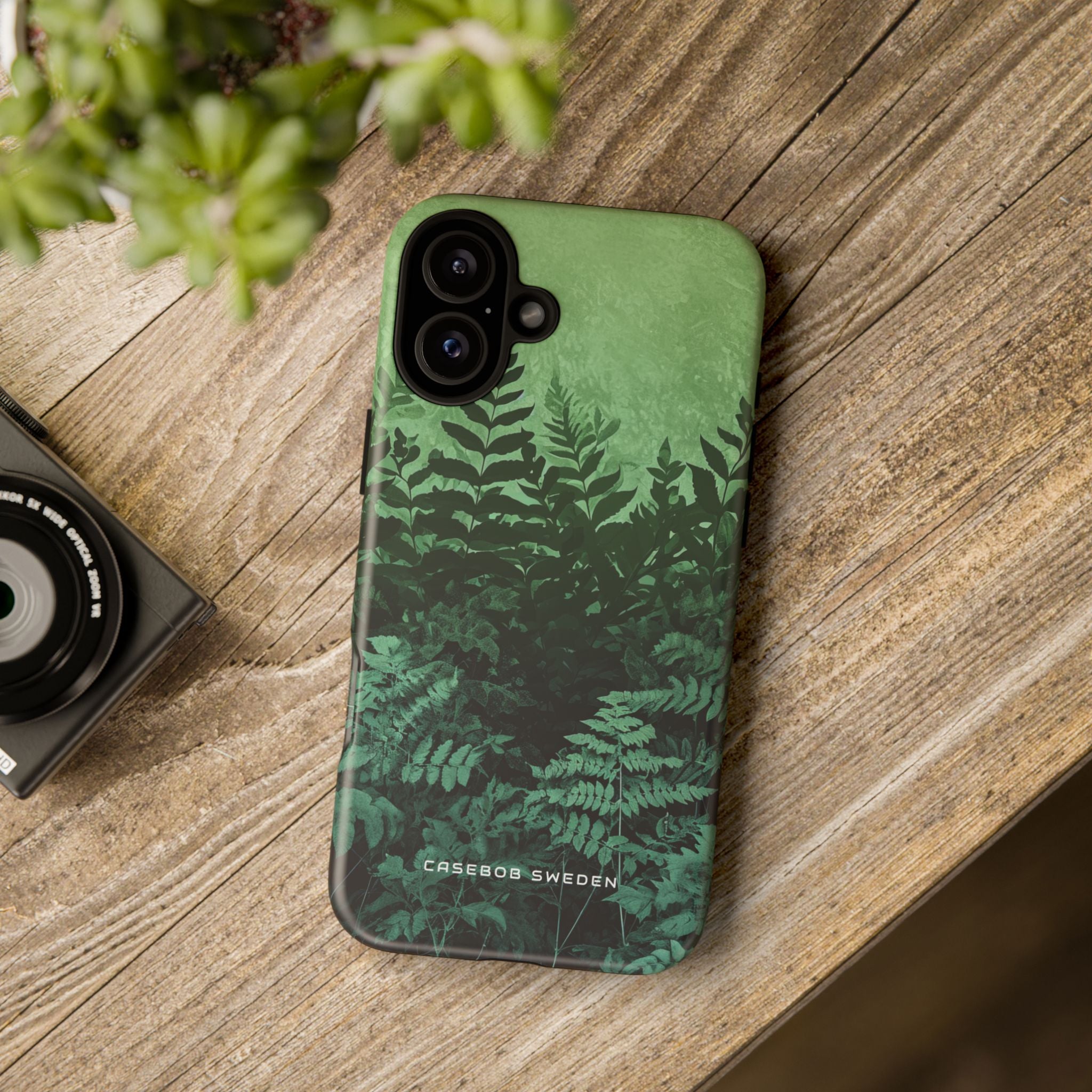 Gradient Fernscape Lush iPhone 16 - Tough Phone Case