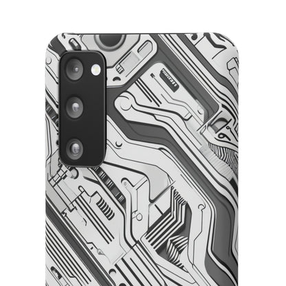 Techno Circuitry | Slim Phone Case for Samsung